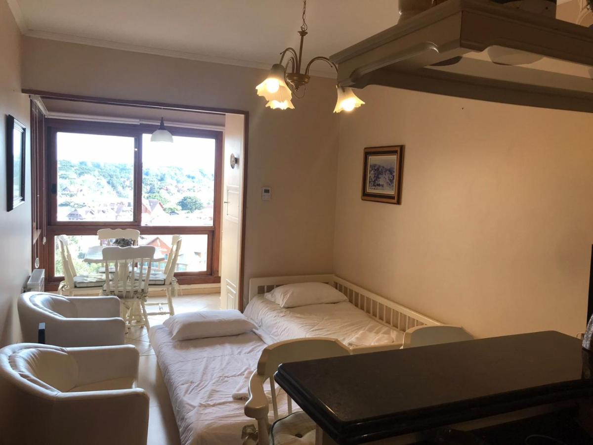 Flat Gramado Centro - Proximo Da Rua Coberta 아파트 외부 사진
