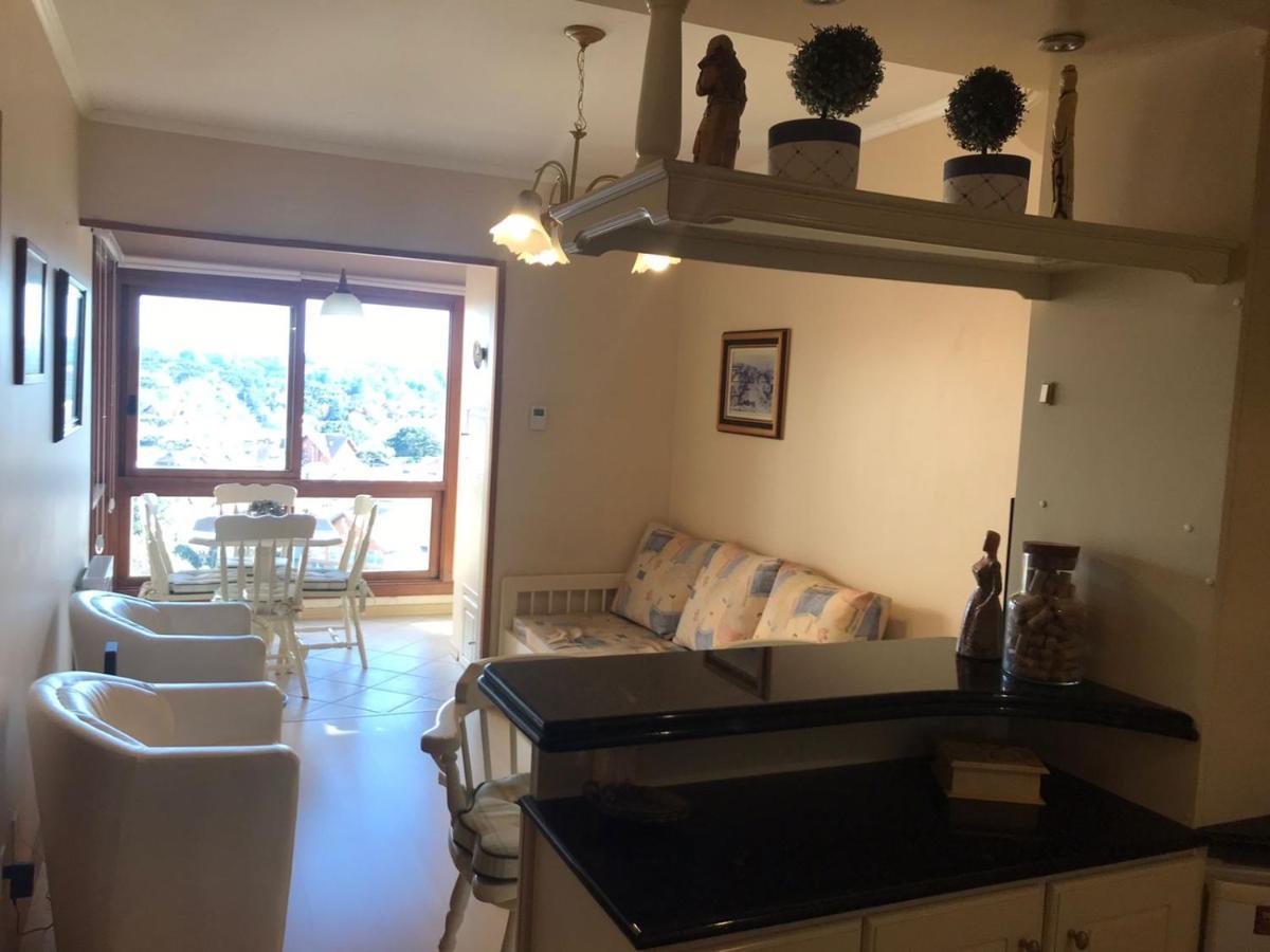 Flat Gramado Centro - Proximo Da Rua Coberta 아파트 외부 사진