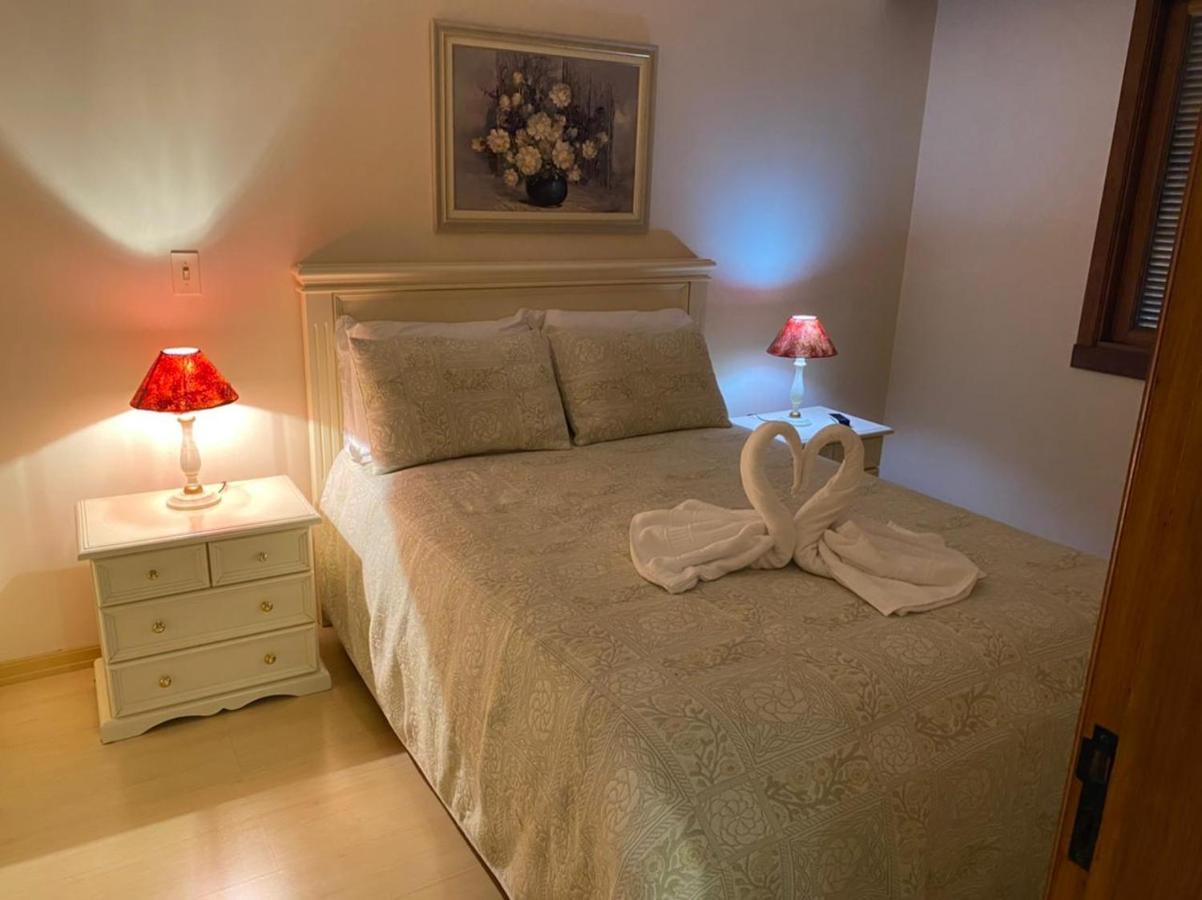 Flat Gramado Centro - Proximo Da Rua Coberta 아파트 외부 사진